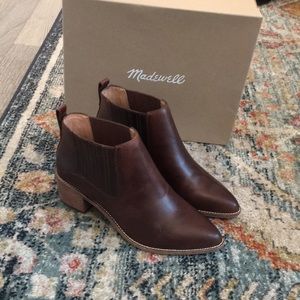 Madewell Bonham Leather Ankle Boot